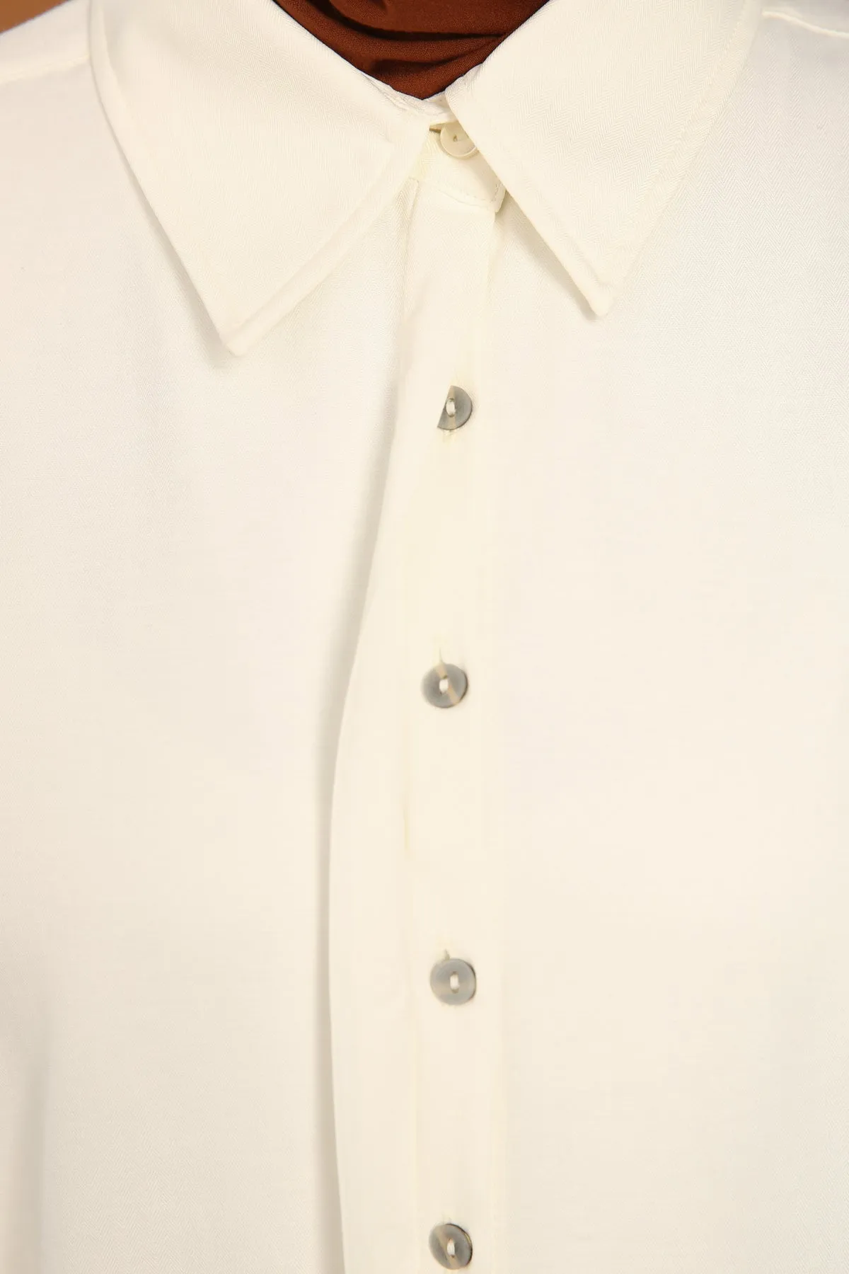 TLD Women Allday Ecru Plus Size Shirt Tunic - Chicago