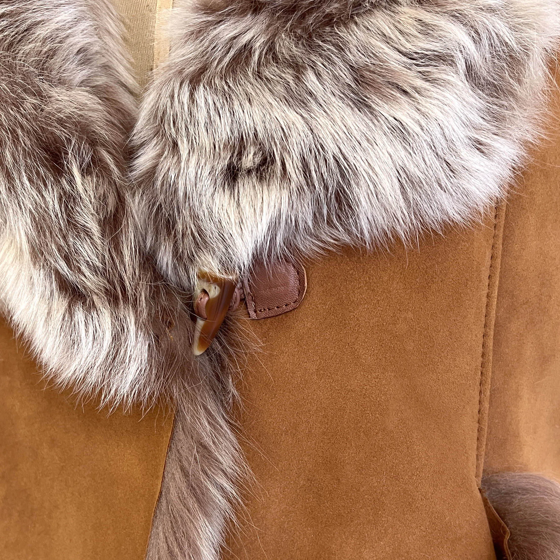 TOSCANA GILET / TAN   VARIEGATED