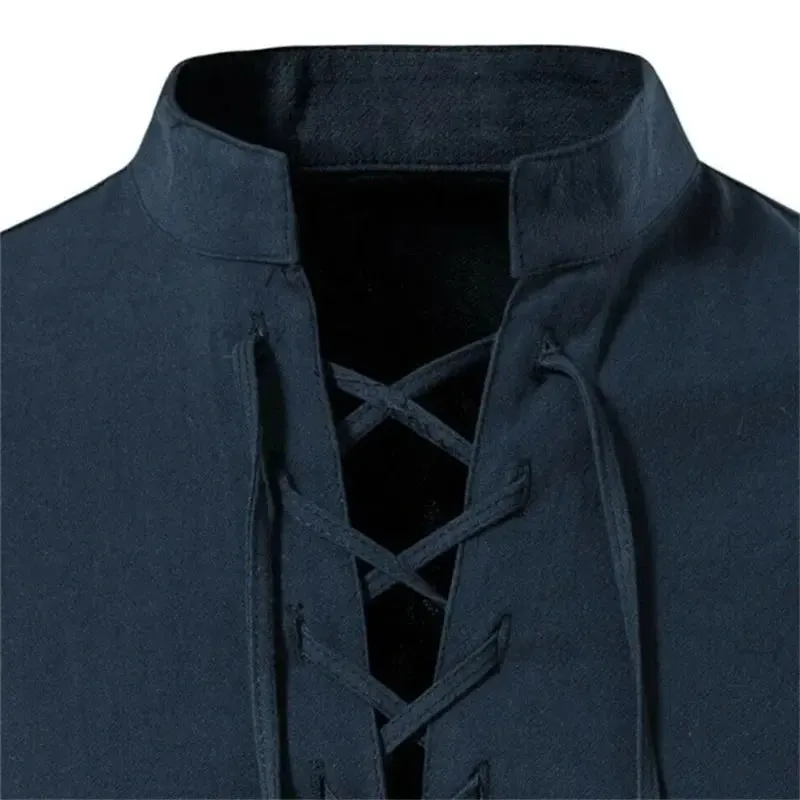 VIKING SHIRT with lacing