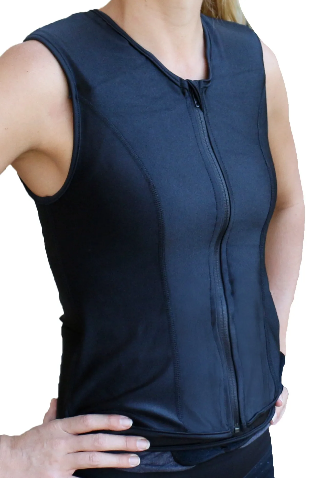 WEIGHT VEST - POWER BLACK (4 lbs of Weight Thins ™ included)