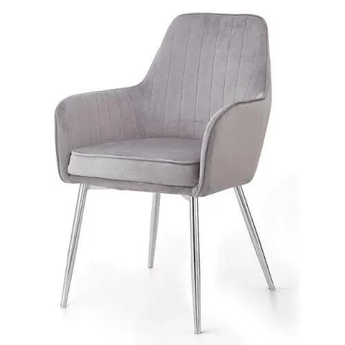 Wooden Twist Aureate Modern Cafe Dining Chair Metal Legs