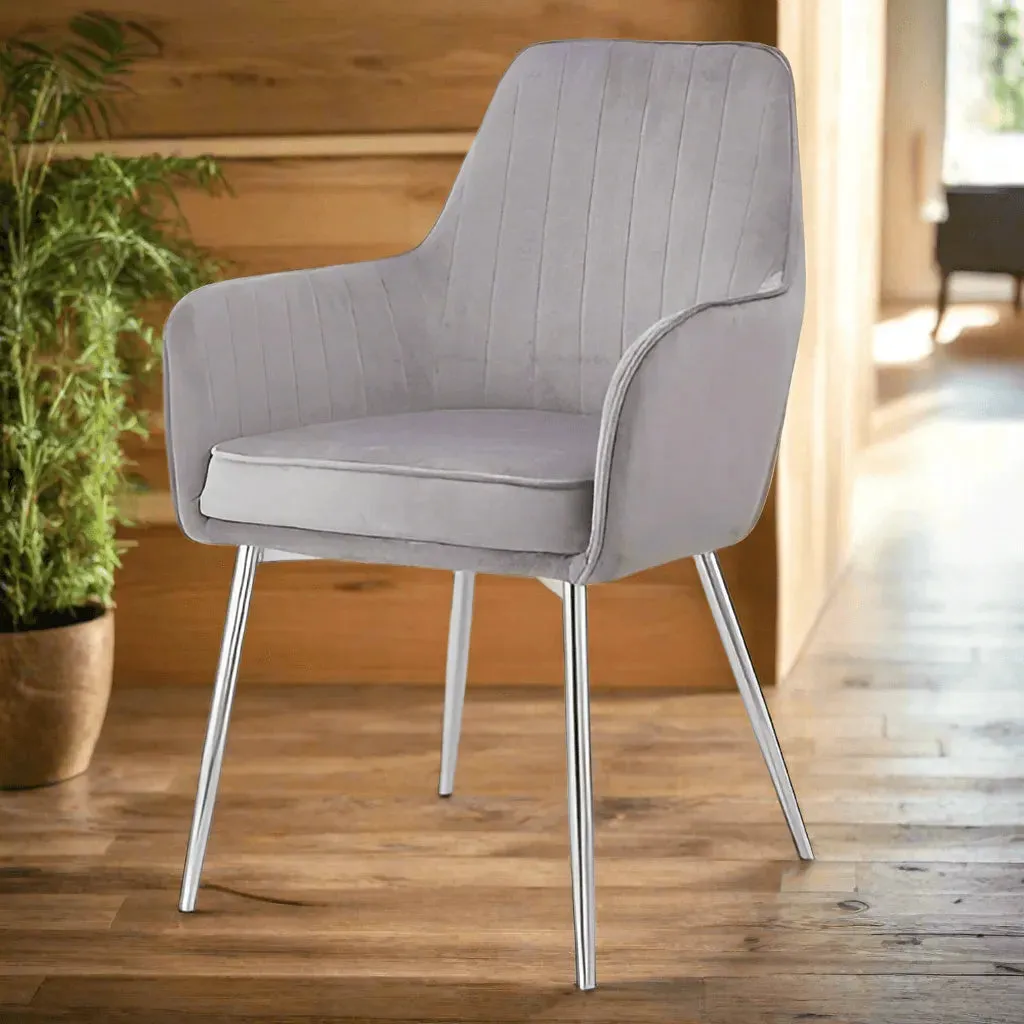 Wooden Twist Aureate Modern Cafe Dining Chair Metal Legs