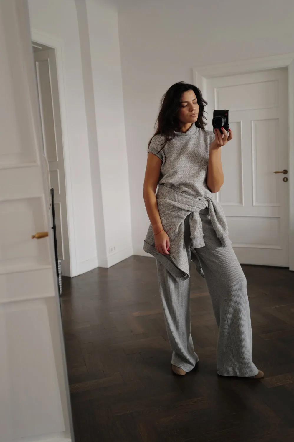 Wool Jaquard Knit Vest MARY FW24