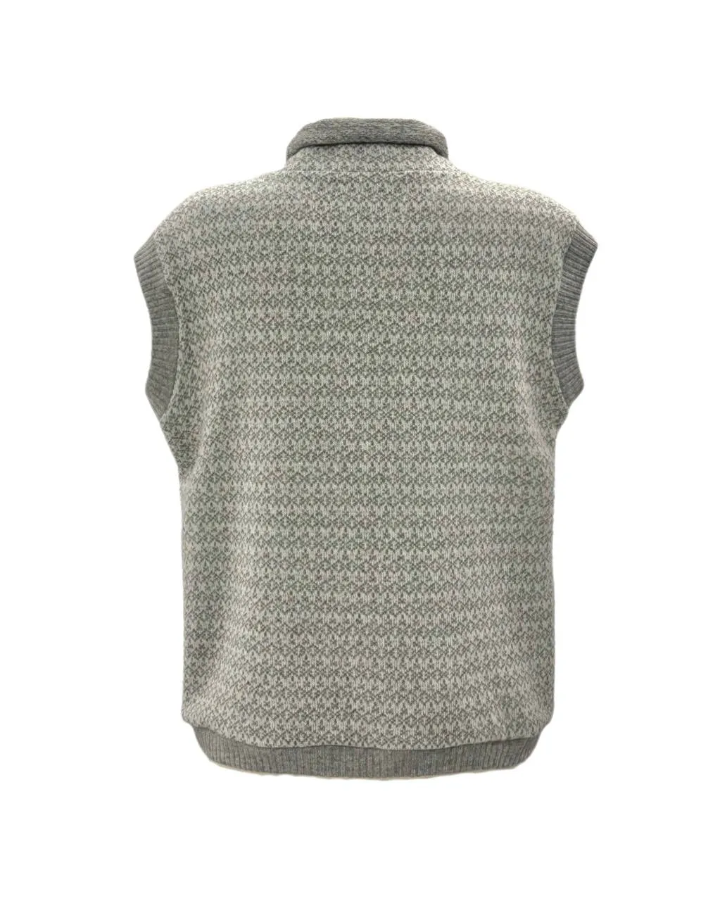 Wool Jaquard Knit Vest MARY FW24