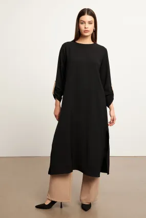 ZRF Women Afra Tunic Pants Set - Black - Altamira
